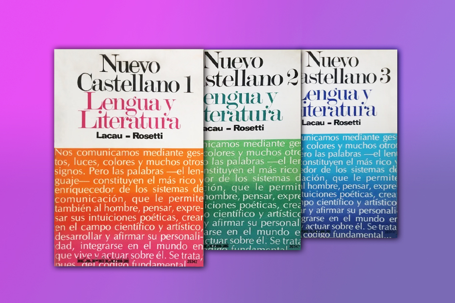 Recordamos nuestros textos escolares: Así aprendimos Lengua y Literatura