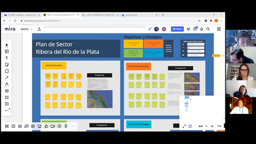 Séptima semana de trabajo del Plan de Sector Ribera del Río de la Plata