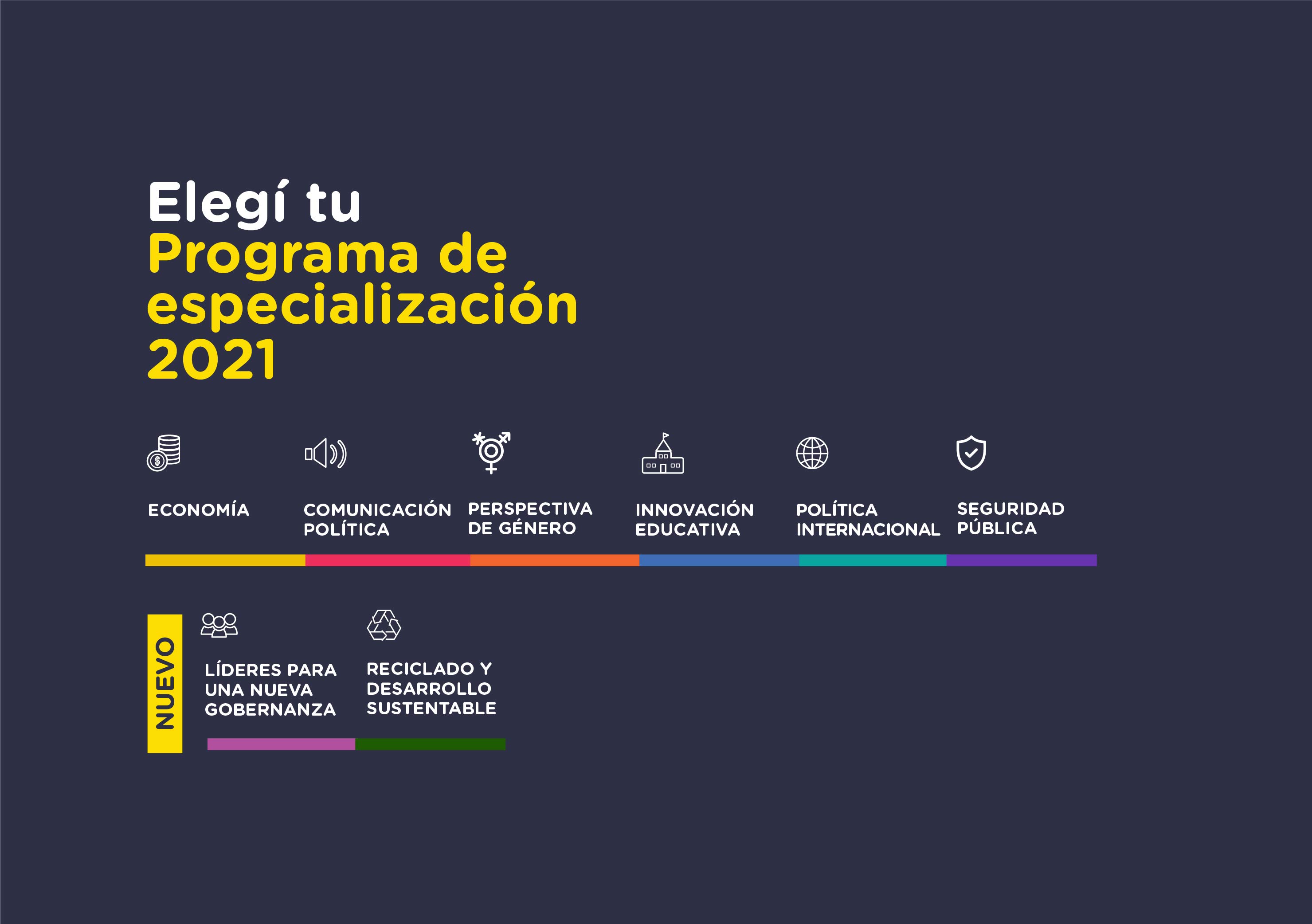 ¡Ya te podés inscribir!  Programa de Especialización en Gestión Pública 2021