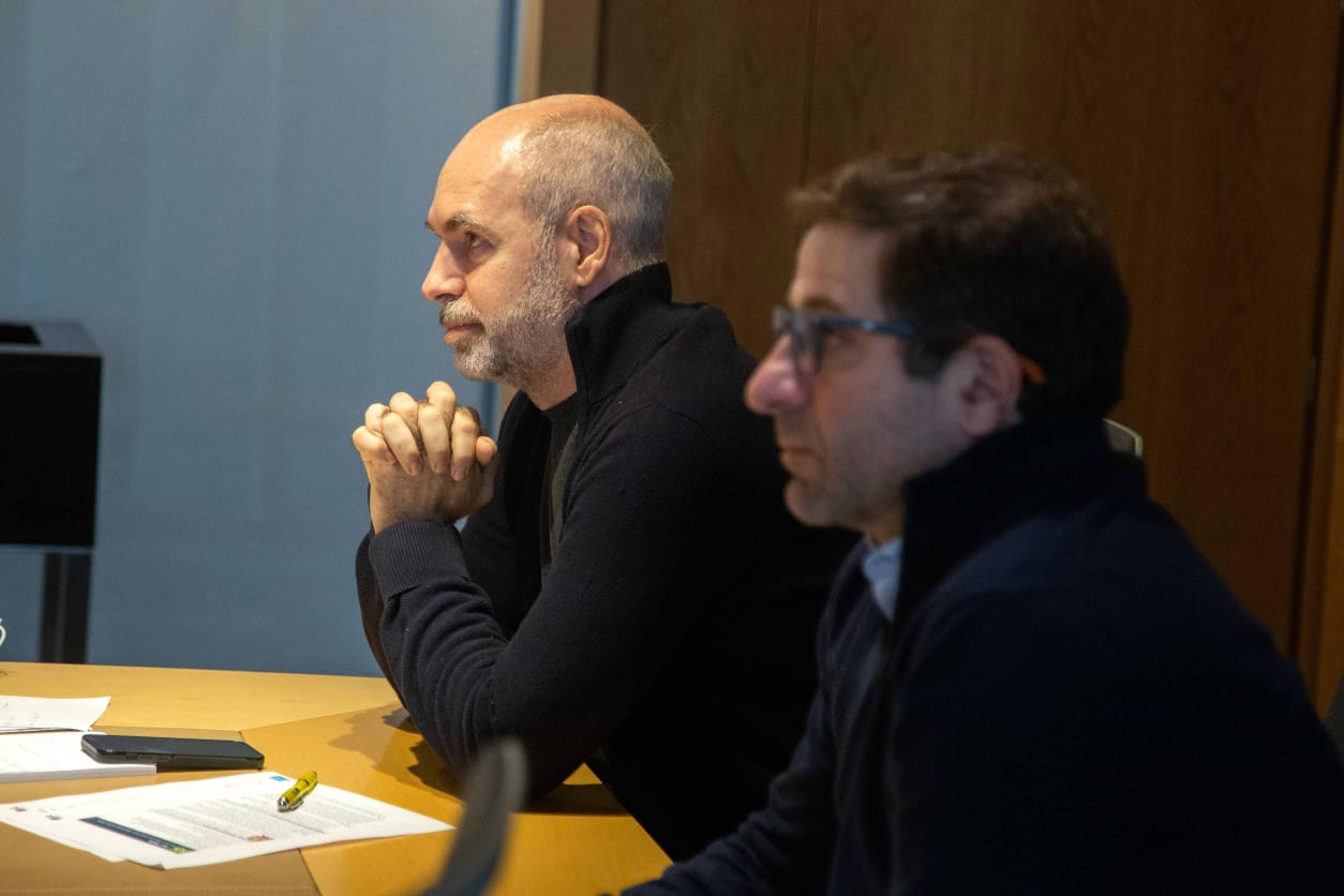 Horacio Rodríguez Larreta dialogó con el Gobernador de San Pablo sobre la pandemia