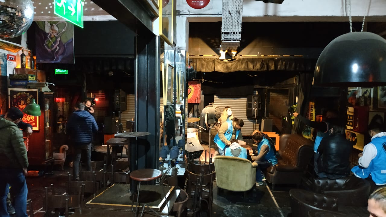 Dos detenidos por realizar una fiesta clandestina en un bar de Palermo