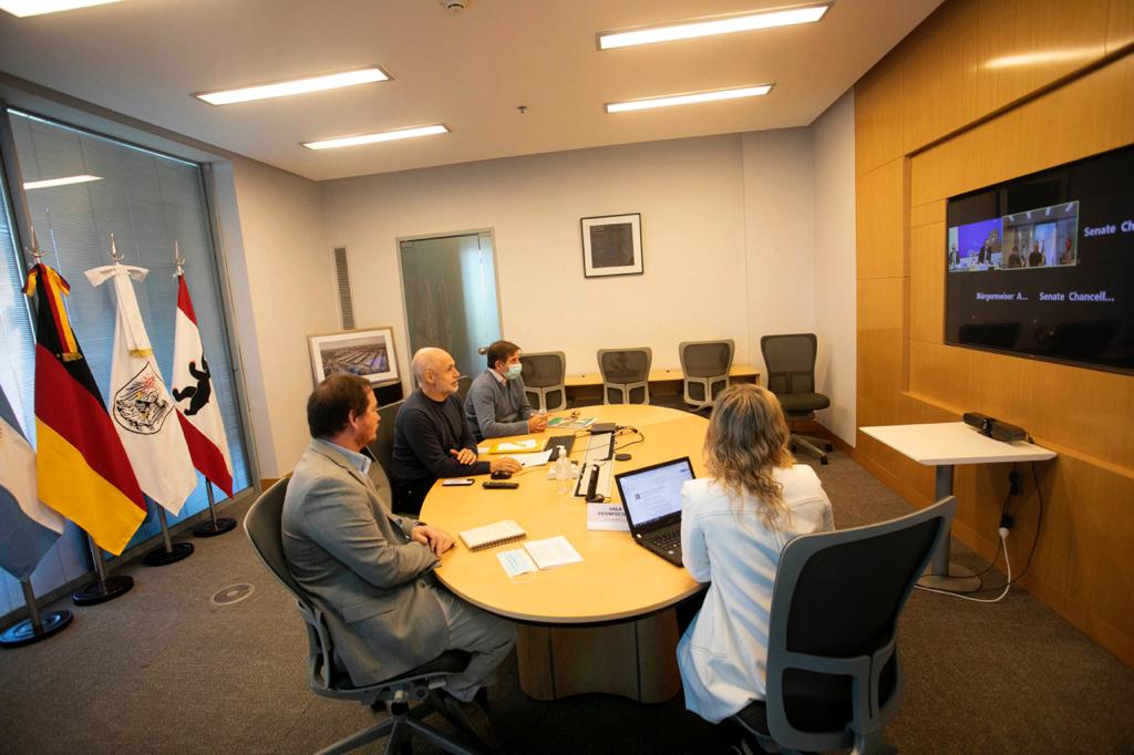 Rodríguez Larreta se reunió con el Alcalde de Berlín