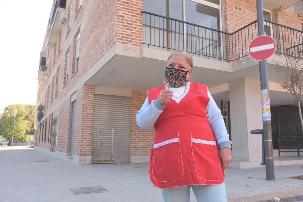 Ya se mudaron más de 400 familias a las nuevas viviendas construidas en Rodrigo Bueno