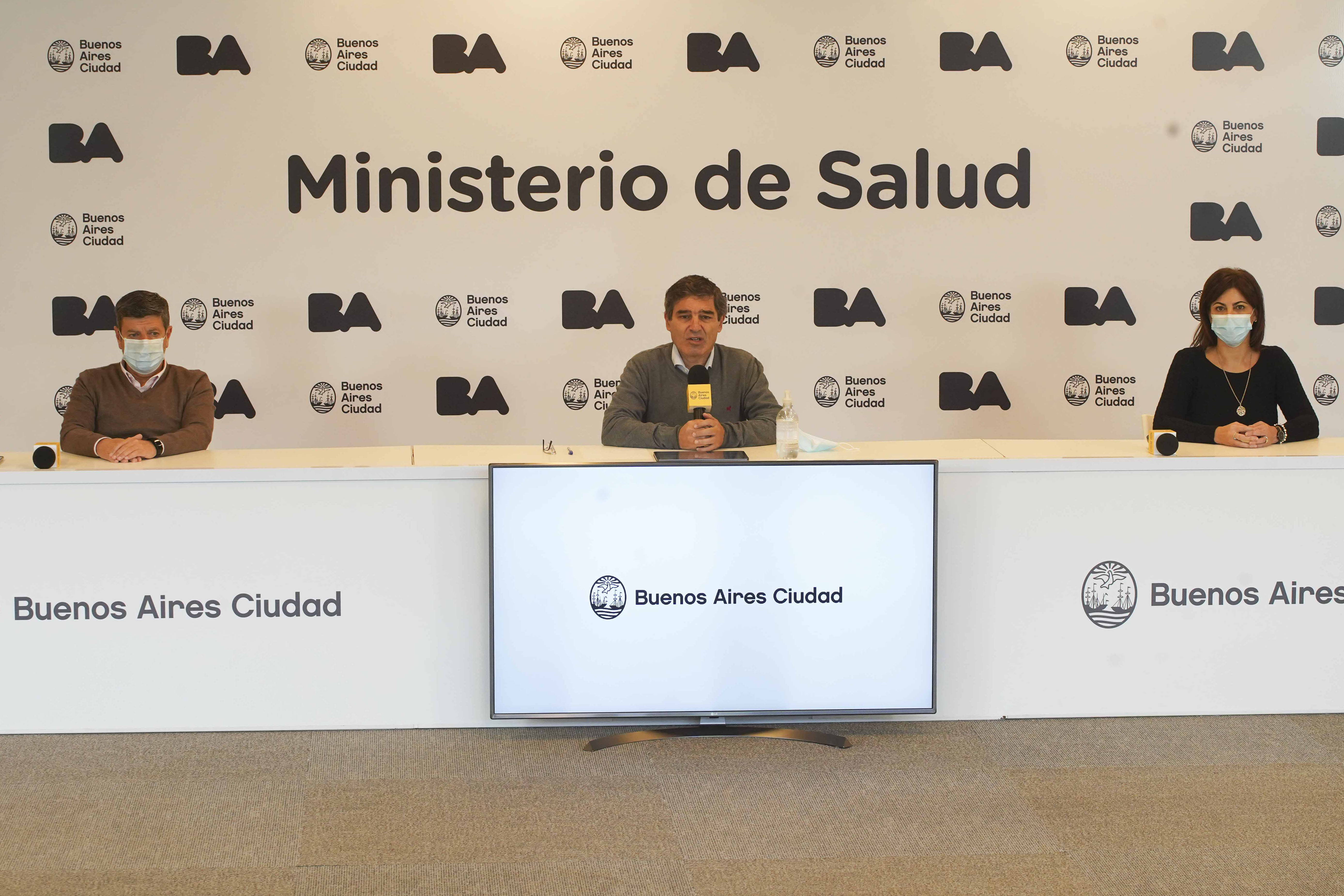 El Ministerio de Salud porteño brindó detalles sobre la situación sanitaria