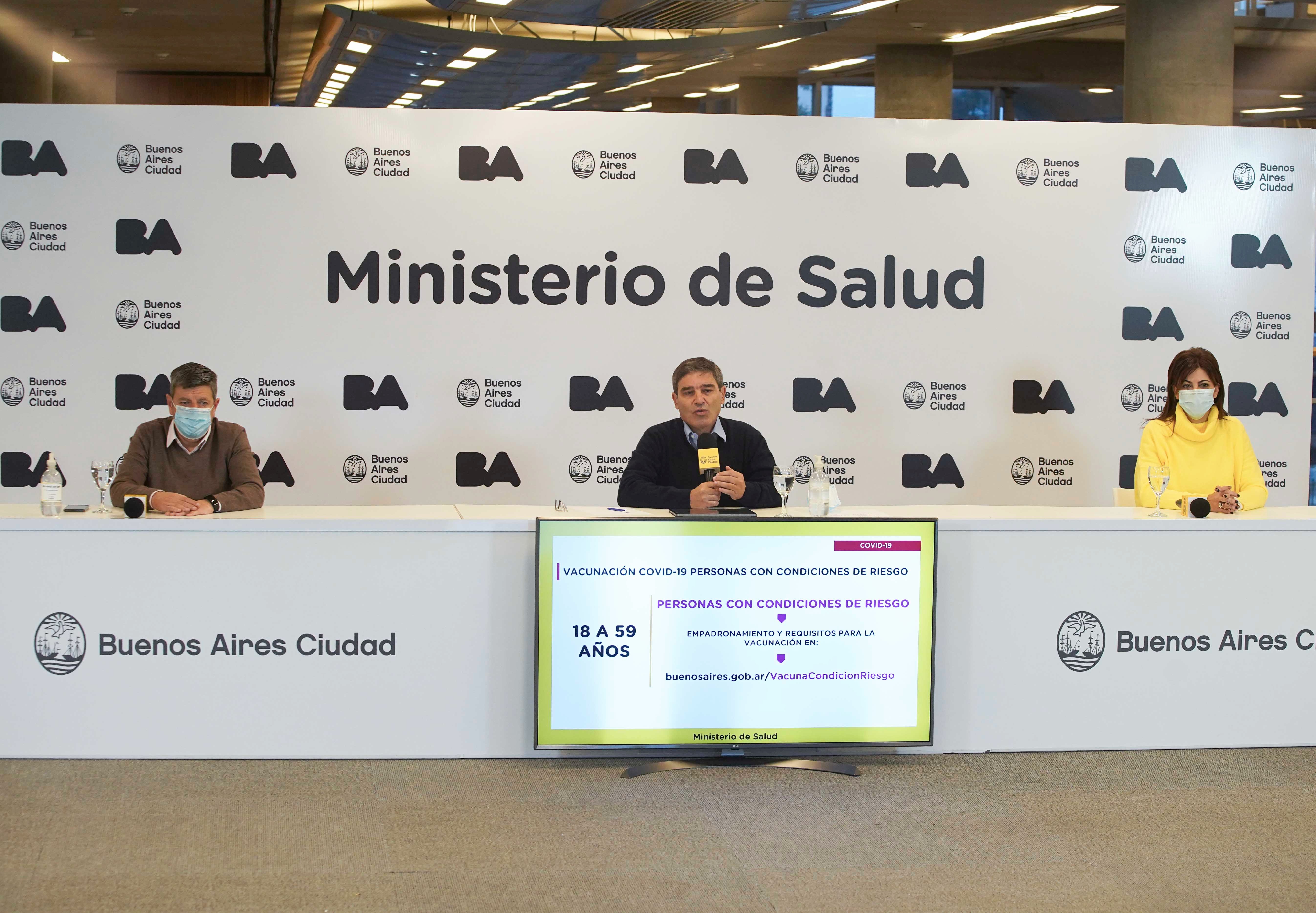 Coronavirus: el Ministerio de Salud porteño brindó detalles sobre la situación sanitaria
