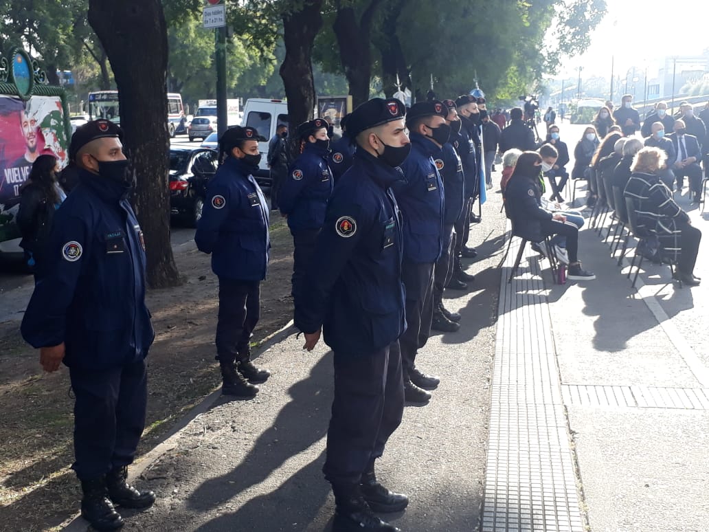 El recuerdo de los bomberos a sus compañeros caídos, en el aniversario del incendio ocurrido en villa crespo