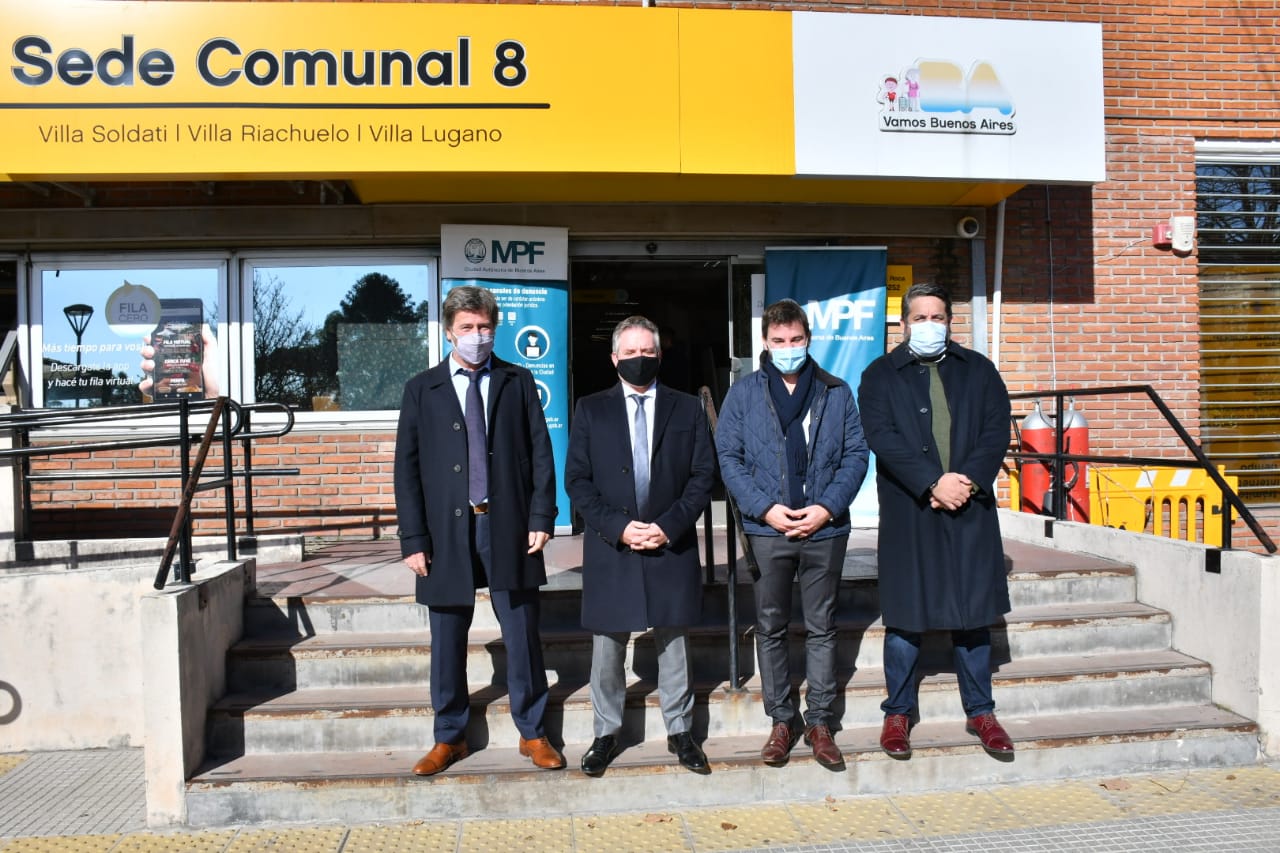 Inauguración de las nuevas Unidades de Orientación y Denuncia en Villa Lugano