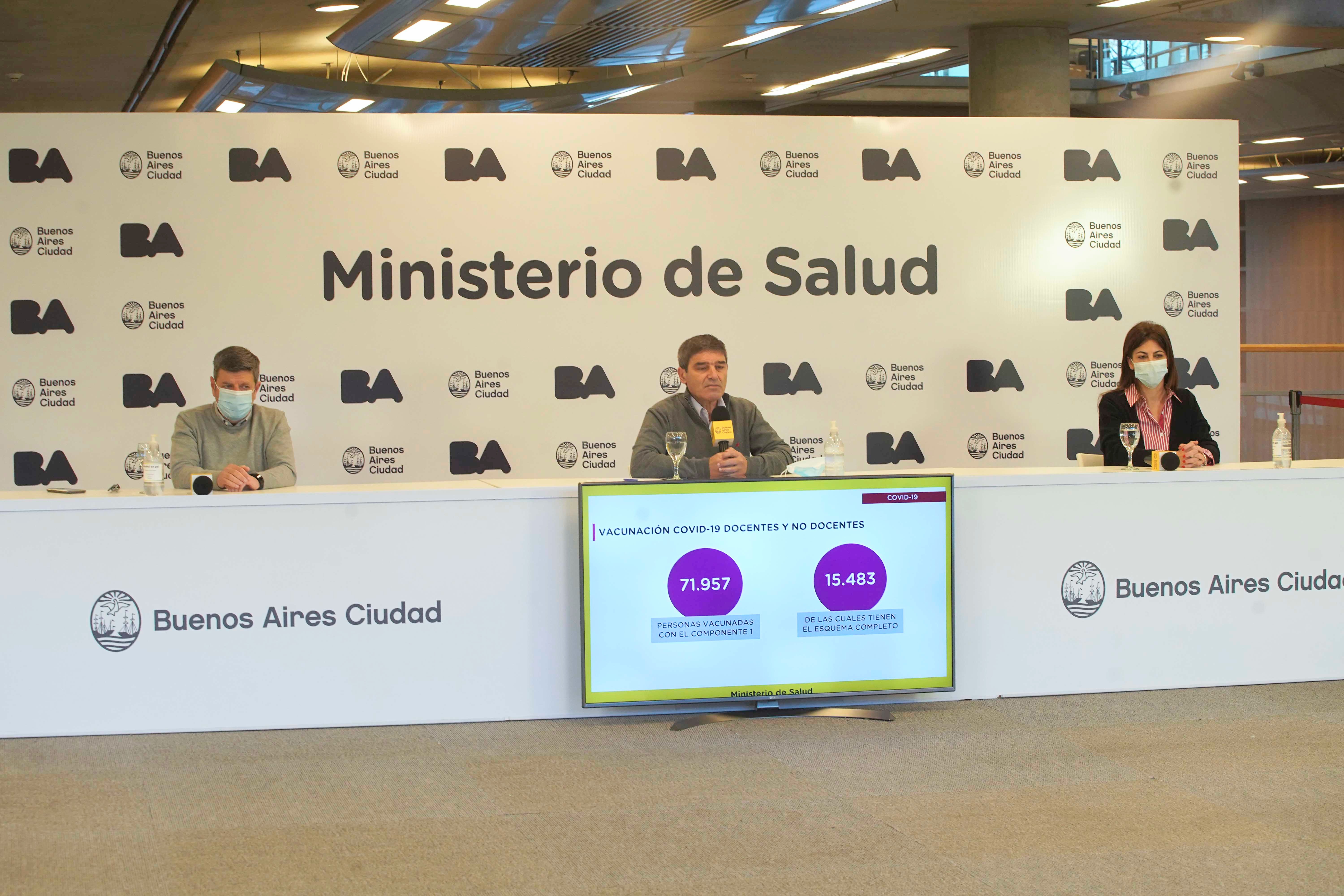 El Ministerio de Salud porteño brindó detalles sobre la situación sanitaria