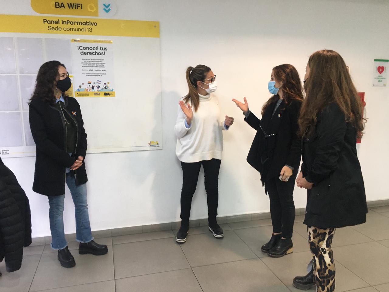 Campaña contra la discriminación en Centros de Salud, Hospitales y Comisarías de la Ciudad