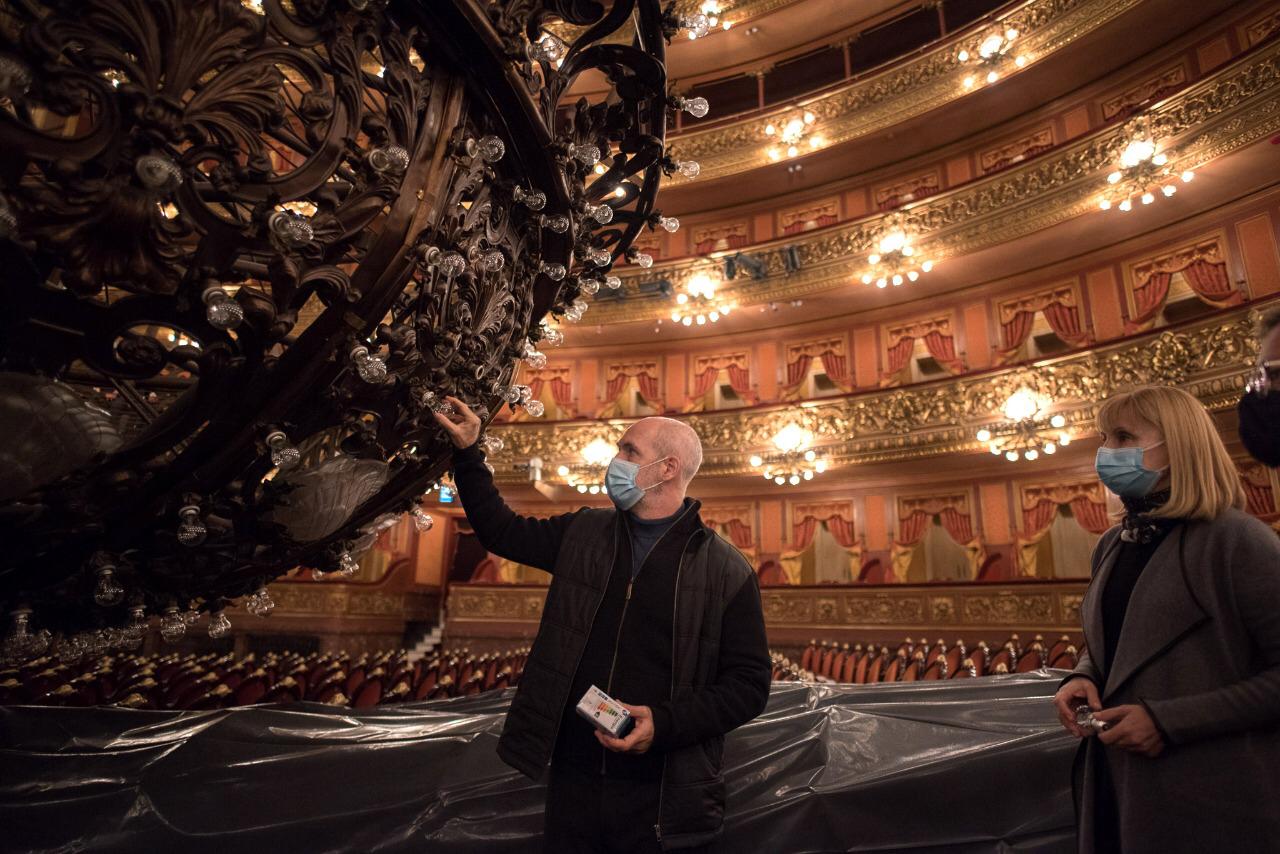 Horacio Rodríguez Larreta recorrió el Teatro Colón