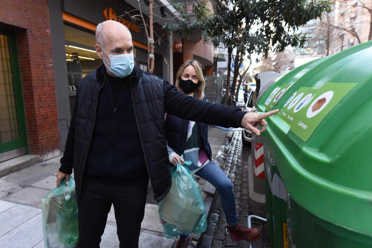 Nuevos contenedores verdes para la Comuna 14