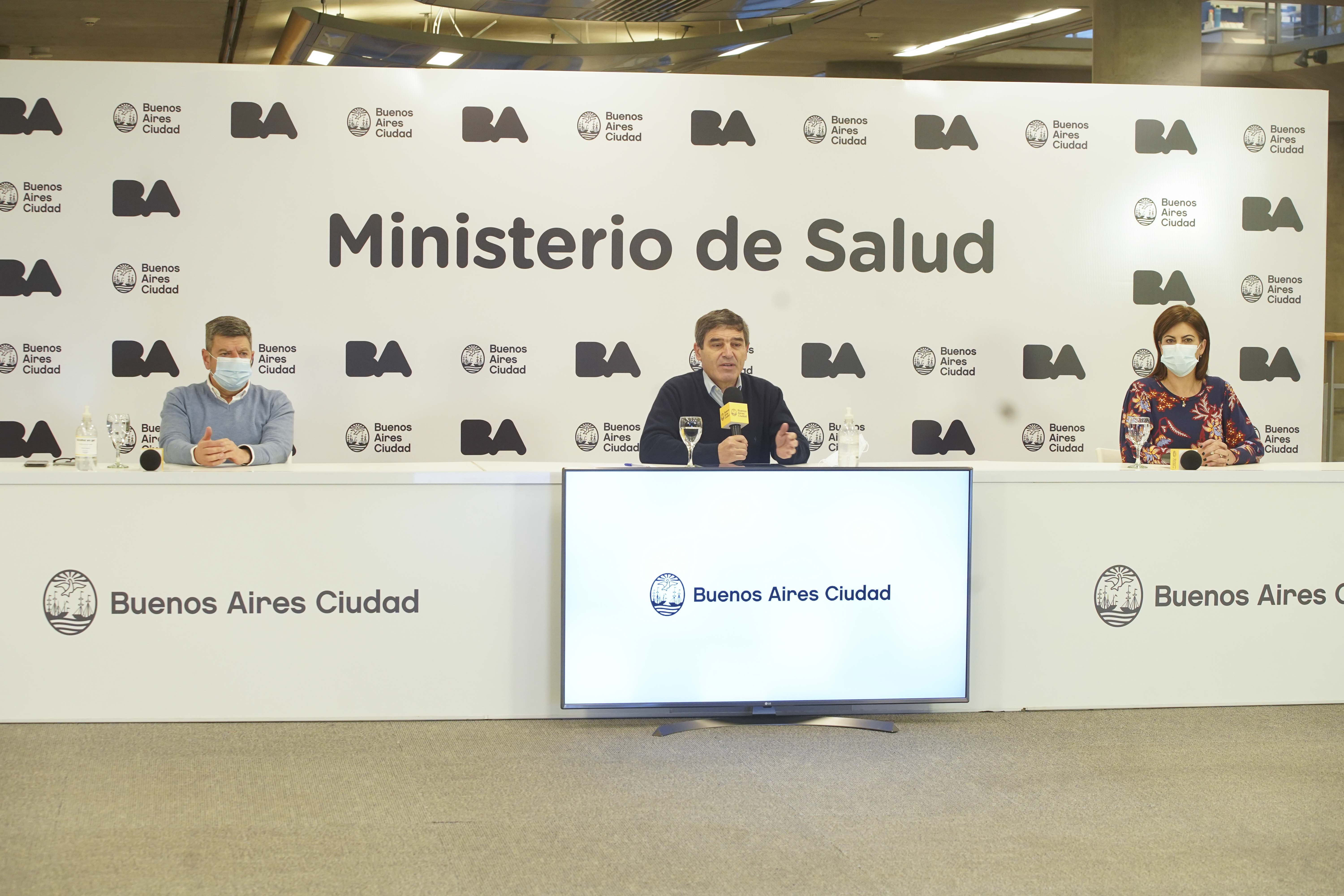 Coronavirus: el Ministerio de Salud porteño brindó detalles sobre la situación sanitaria