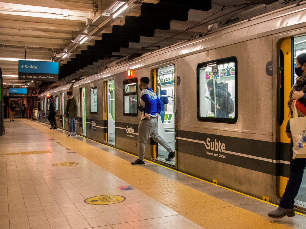 Reabrimos la estación Plaza de Mayo de la Línea A