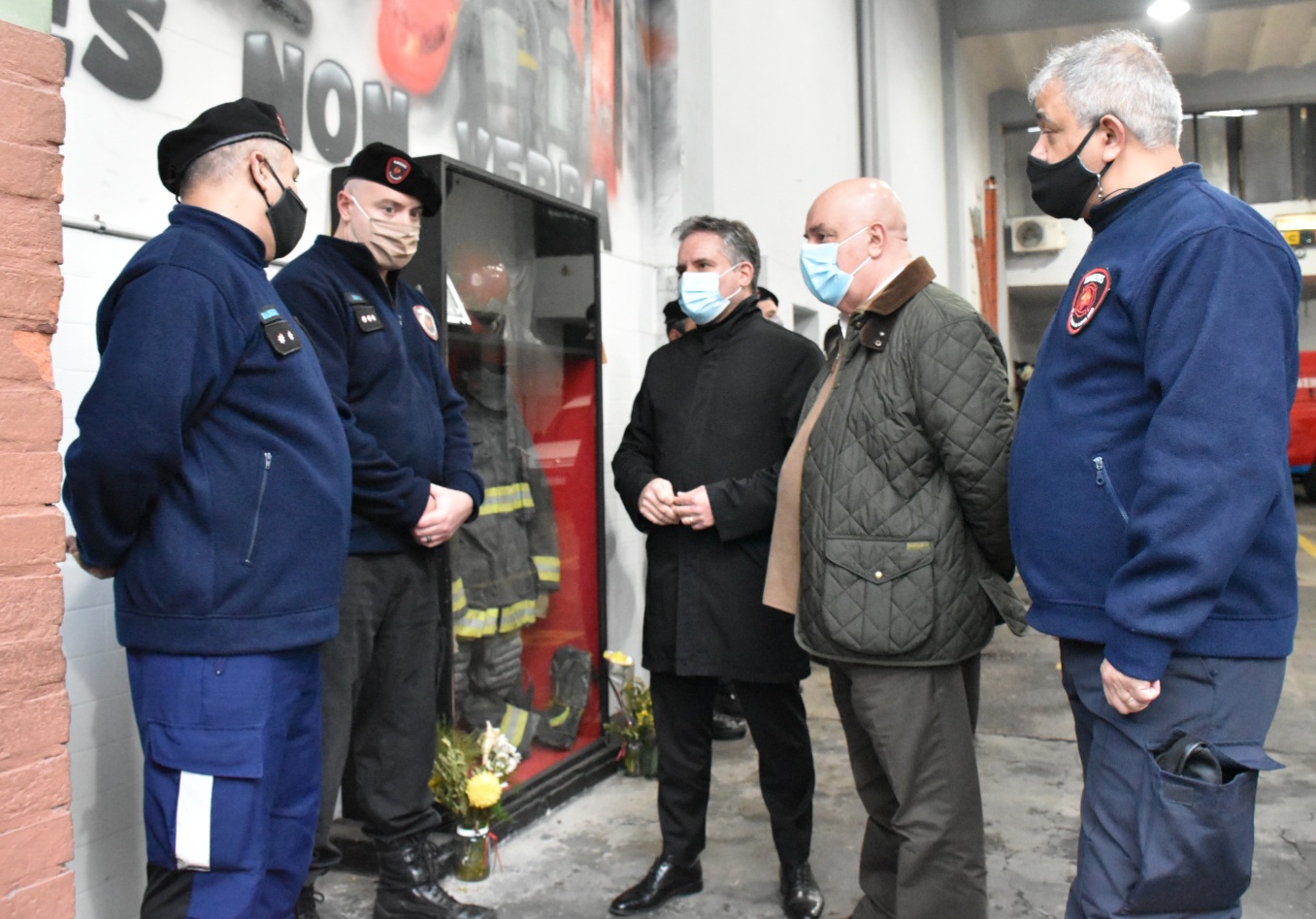 Reconocimiento a la tarea de los Bomberos de la Ciudad