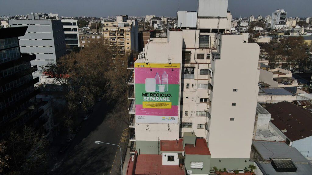 “Me reciclo. Separame” es la campaña de la Ciudad que te enseña a reciclar