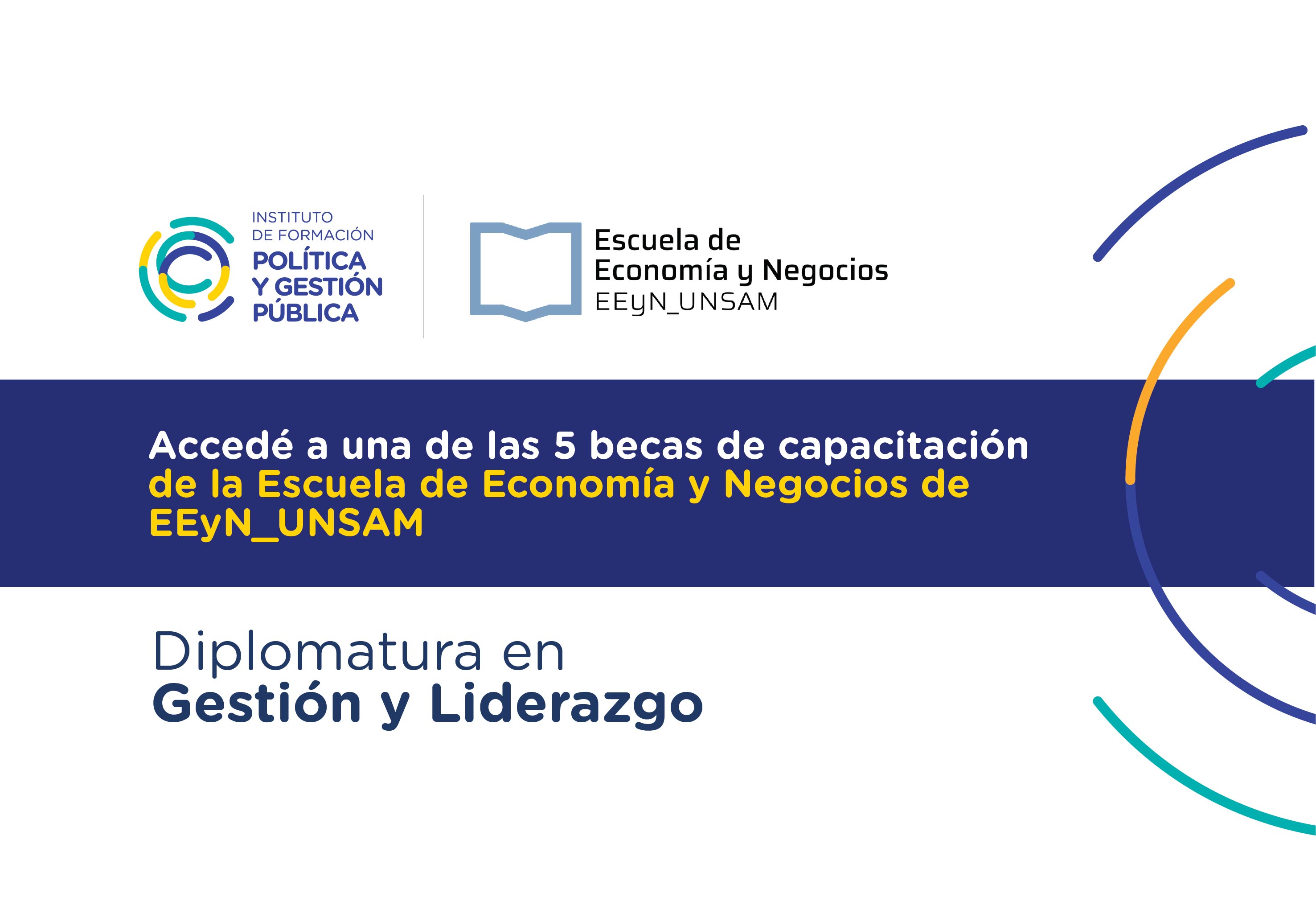 Una de estas 5 Becas puede ser tuya. Diplomatura en Gestión y Liderazgo