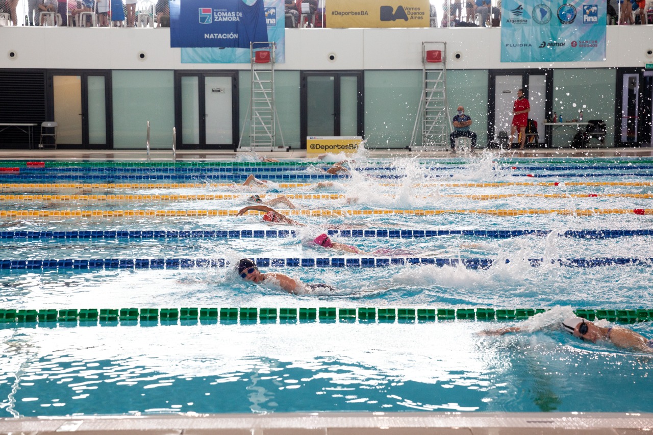 Gran jornada de natación en el Parque Olímpico