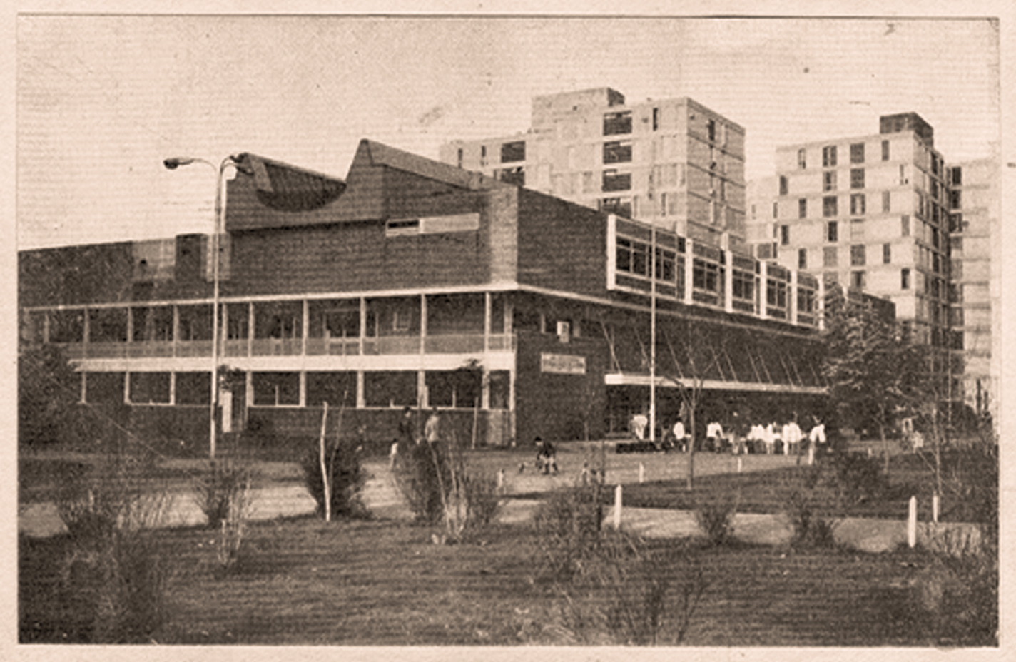 La arquitectura moderna de la Escuela Della Penna