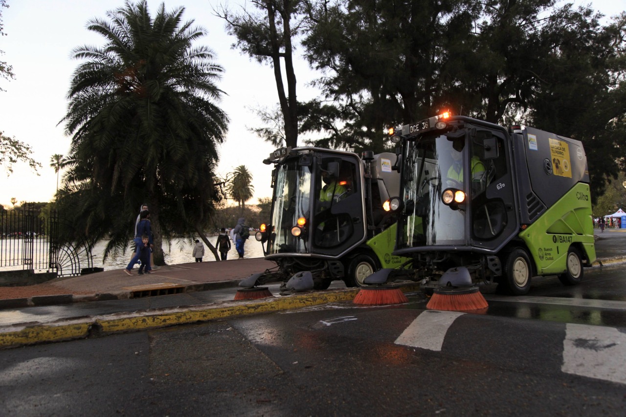 Día de la primavera: se realizó el operativo de limpieza 