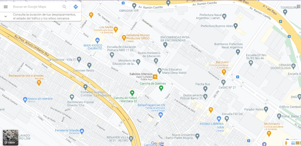 Integración digital: la Ciudad logró que un barrio popular aparezca por primera vez en una plataforma de búsqueda