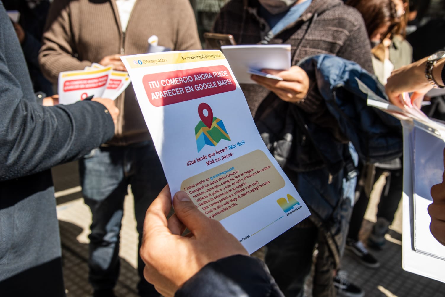 La Ciudad trabaja para que los barrios populares estén integrados a las plataformas digitales