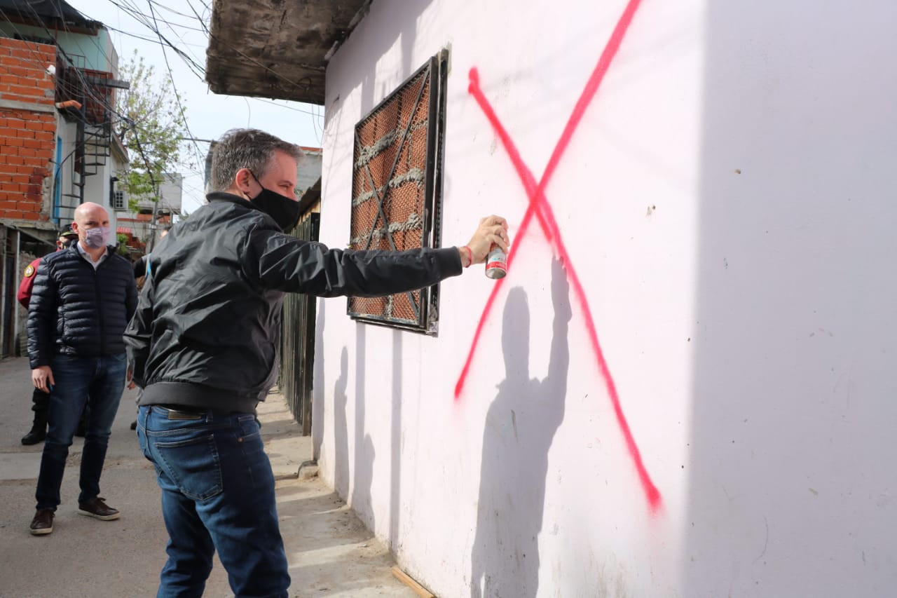 Cierran en el barrio Zavaleta el búnker de narcomenudeo número 39