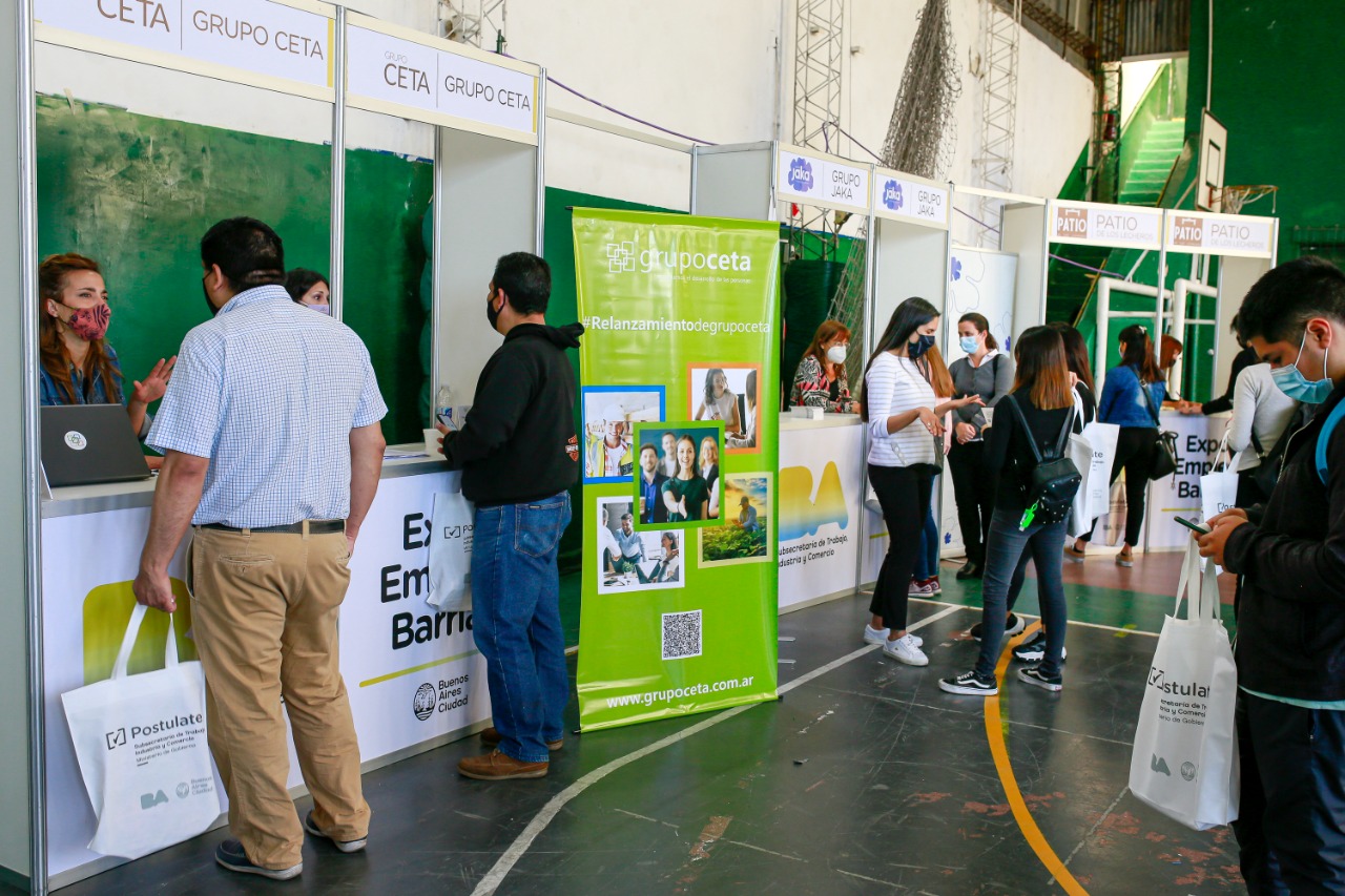 Expo Empleo Barrial: la herramienta de intermediación laboral para quienes buscan trabajo