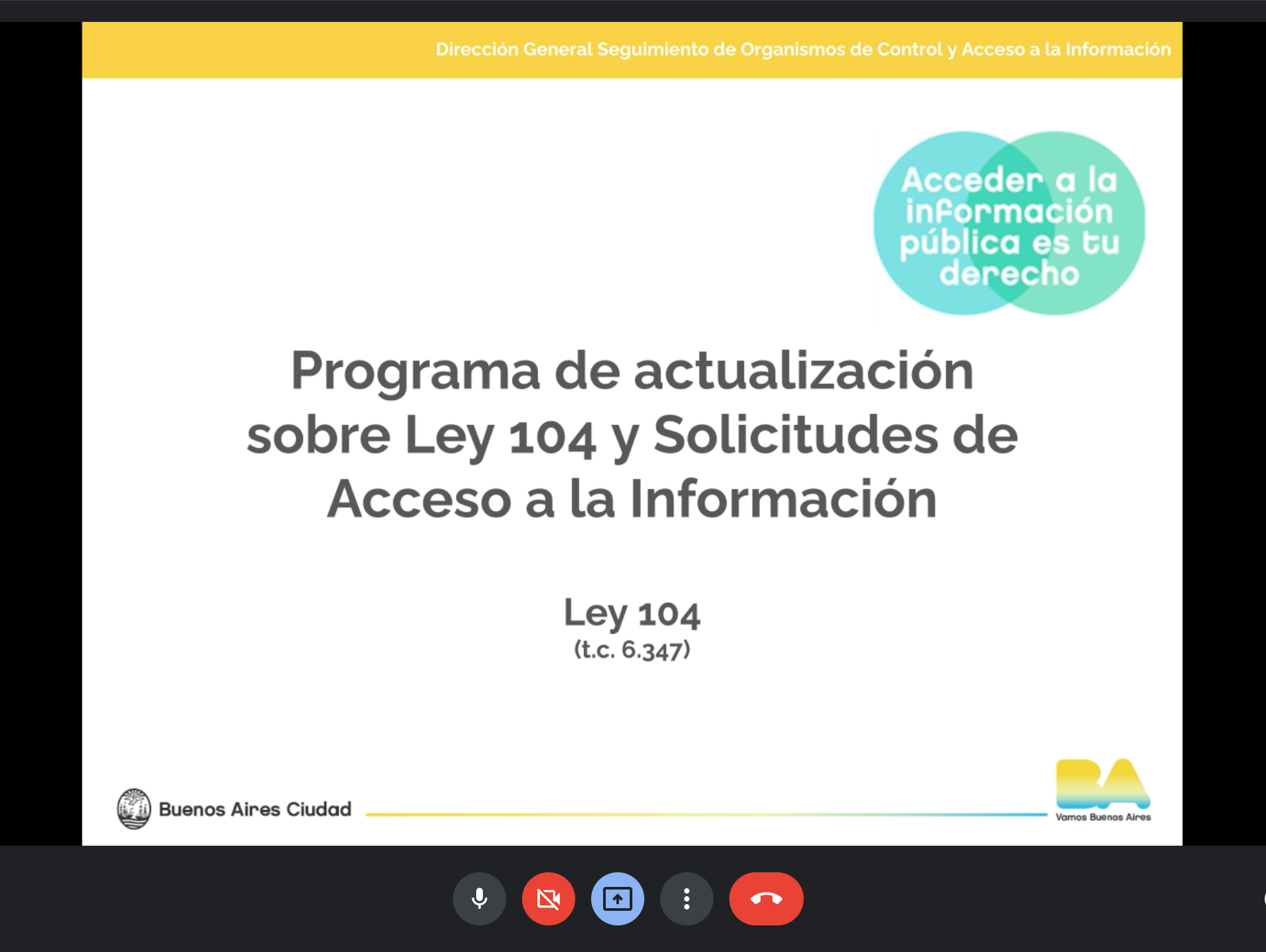 Capacitaciones para Enlaces 104  - 2021