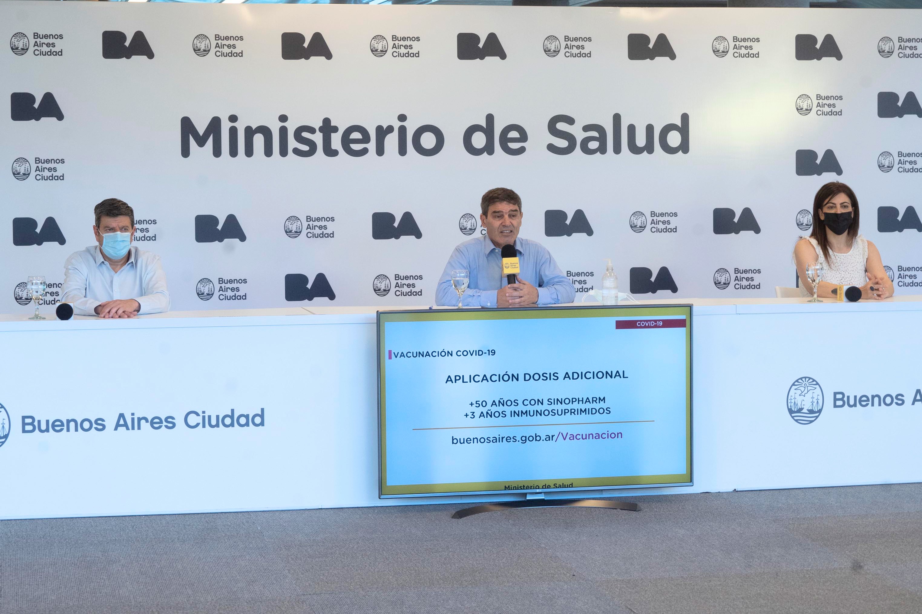 El Ministerio de Salud porteño brindó detalles sobre la situación sanitaria