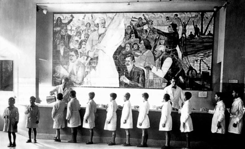 La Copa de Leche en las escuelas porteñas