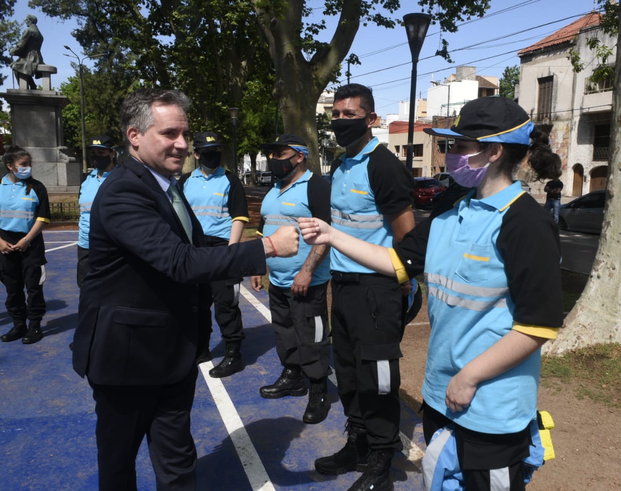 D’Alessandro y Arenaza encabezaron el acto de incorporación de 33 nuevos Agentes de Prevención