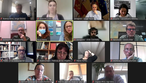 Se reunió el  Consejo Rector del CIDEU 