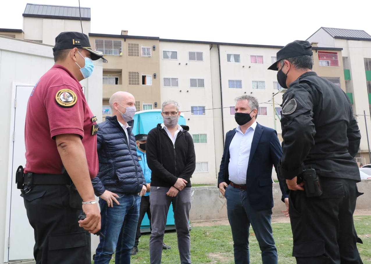 Nuevo destacamento de la Policía de la Ciudad en el Barrio Mugica