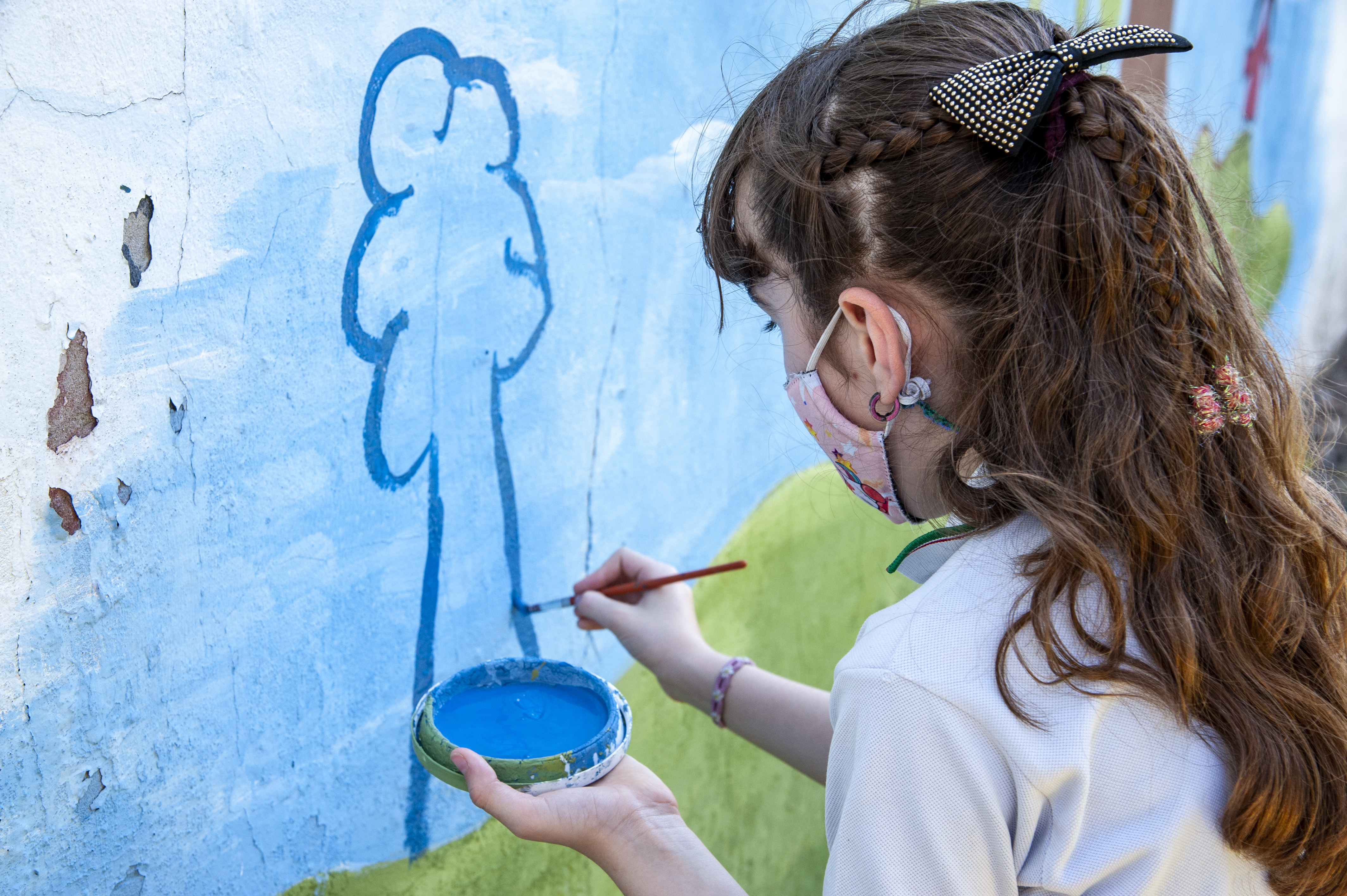Un mural ambiental para generar conciencia
