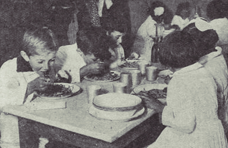 La alimentación en las escuelas