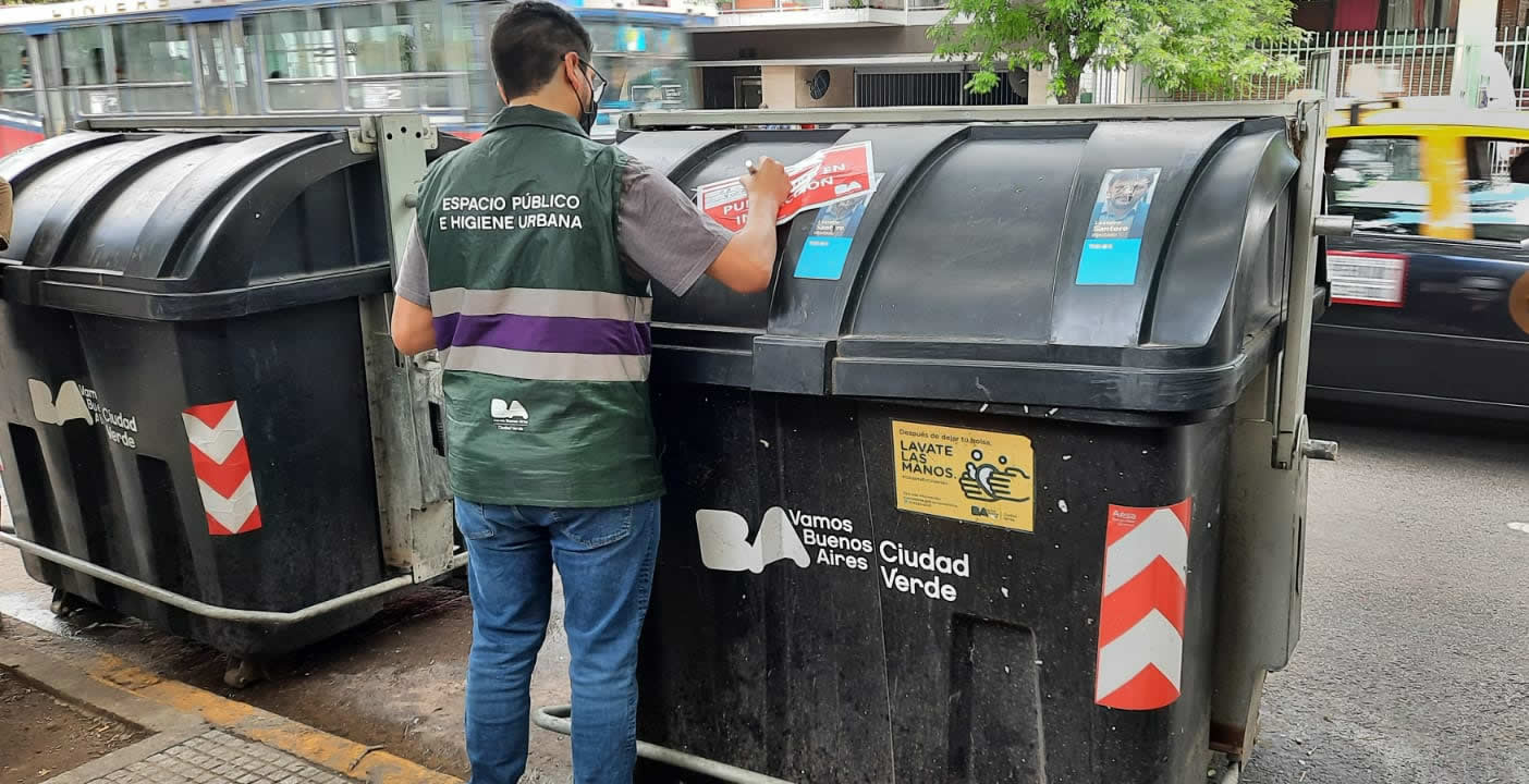 Recorrida de fiscalización de publicidad electoral ilegal