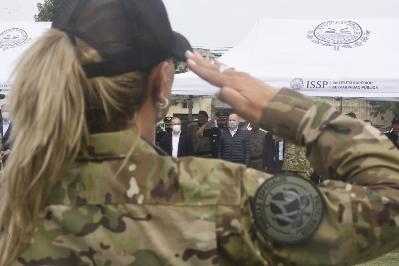 Acto de egreso del Primer Curso Nacional de Operador Táctico K9