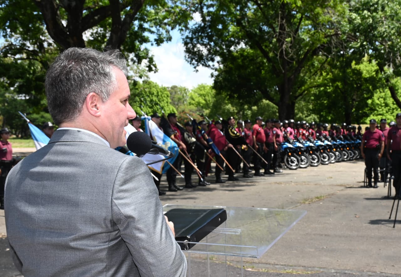 La Superintendencia de Tránsito y Transporte de la Policía de la Ciudad celebró el quinto aniversario de la institución