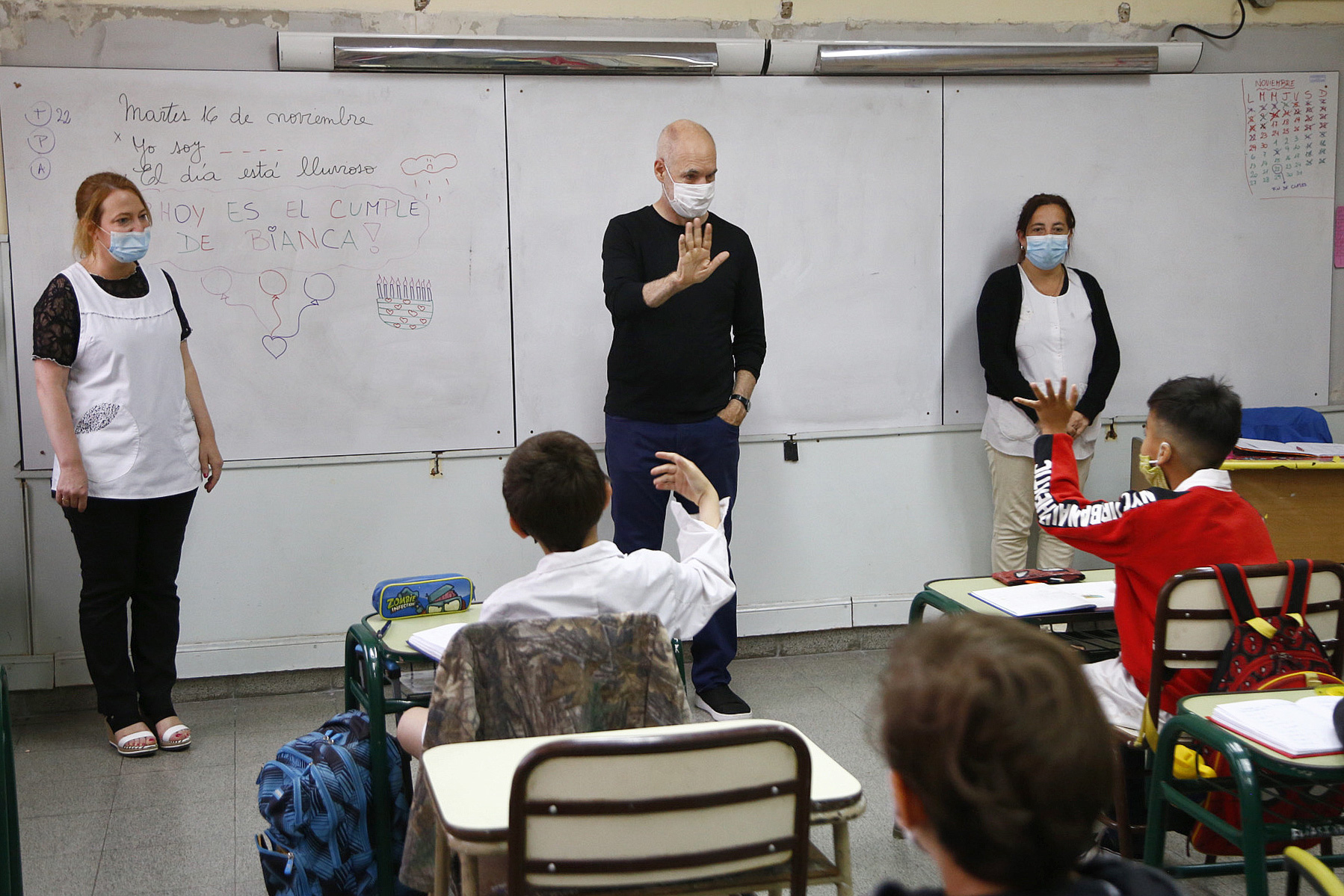 Horacio Rodríguez Larreta: “Es fundamental para el aprendizaje”