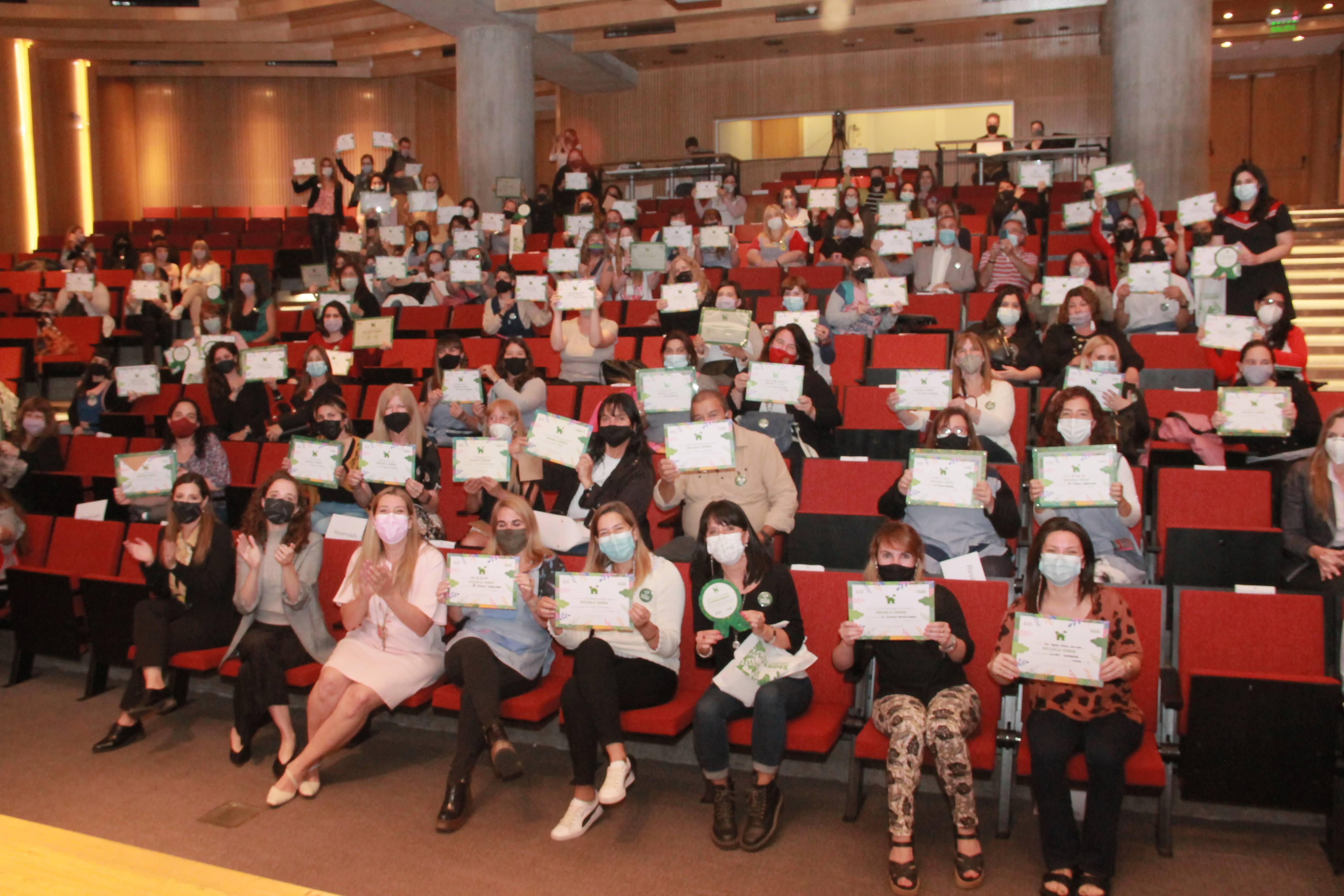 La Ciudad celebró el compromiso ambiental de las escuelas
