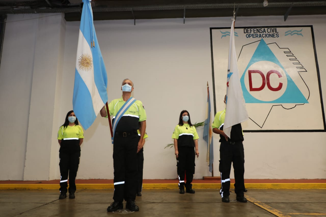 Acto y reconocimientos por el Día de la Defensa Civil