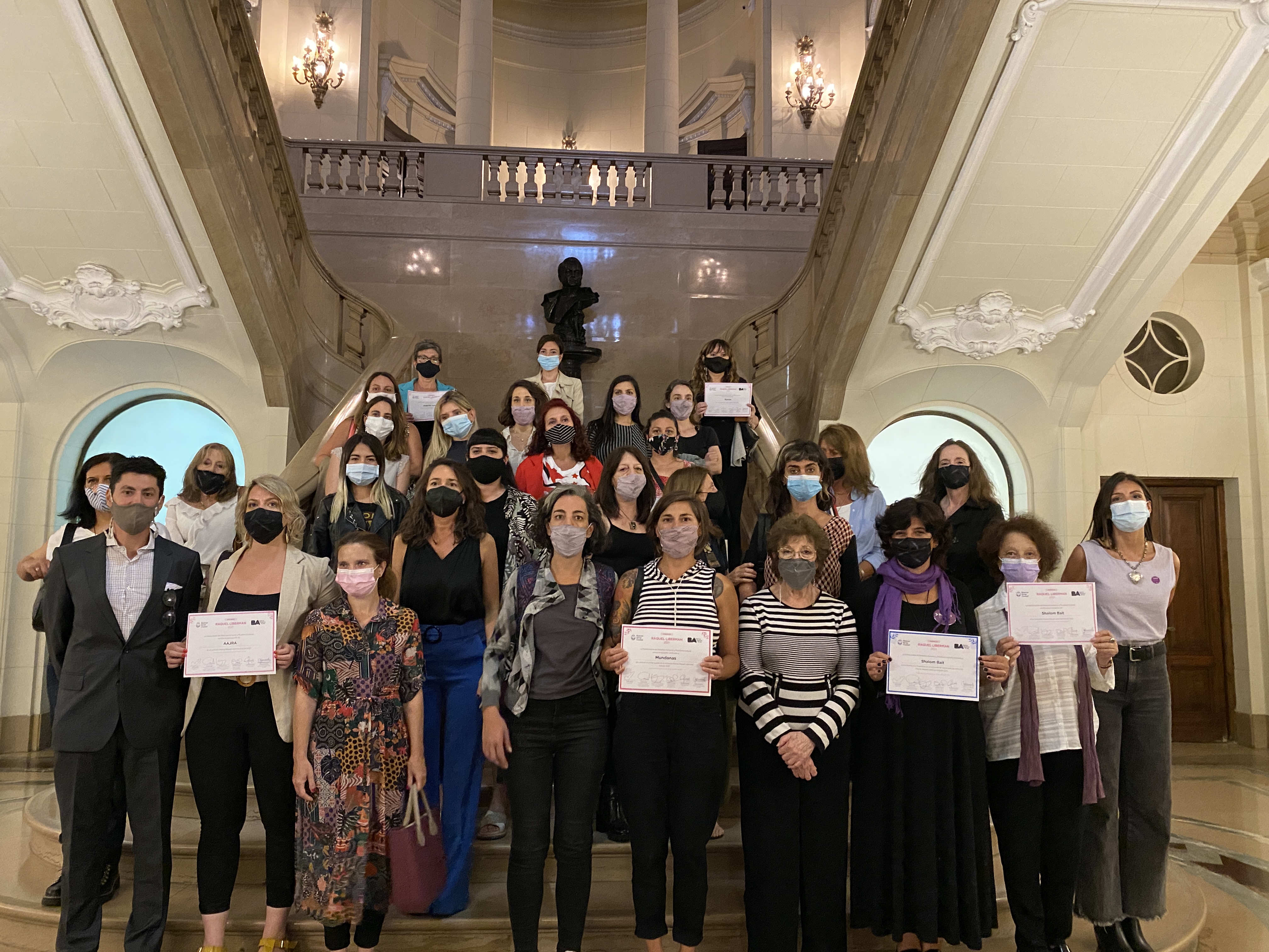 Mundanas recibió el Premio Raquel Liberman 2021