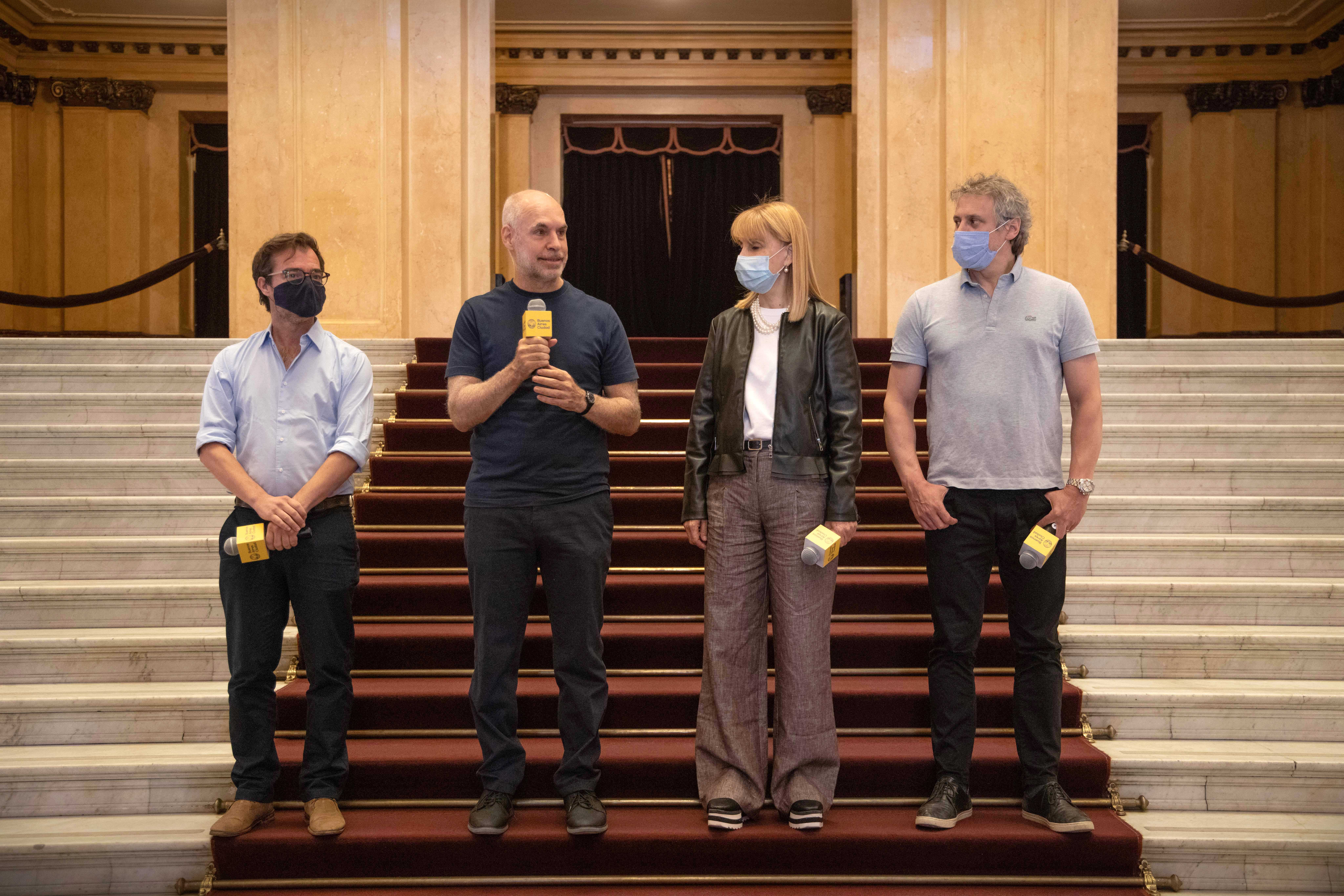 Rodríguez Larreta presentó la Temporada 2022 del Teatro Colón