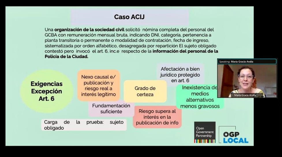 Participamos de los conversatorios sobre mejoras en la implementación de la Ley 104.