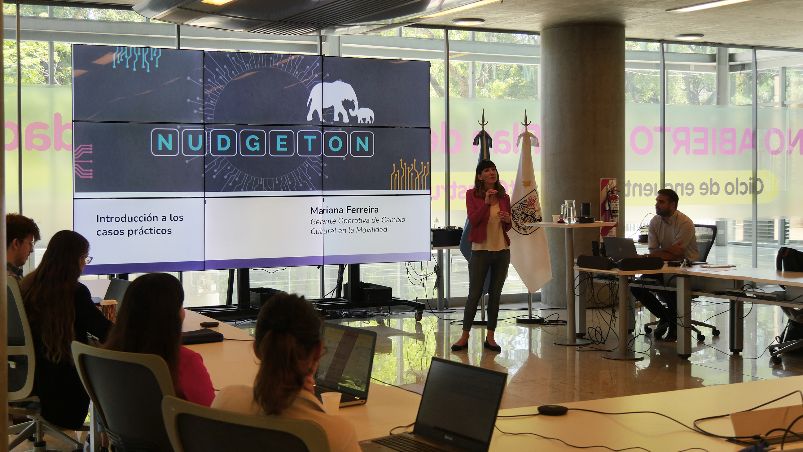 Se realizó el primer "Nudgeton" de Gobierno 