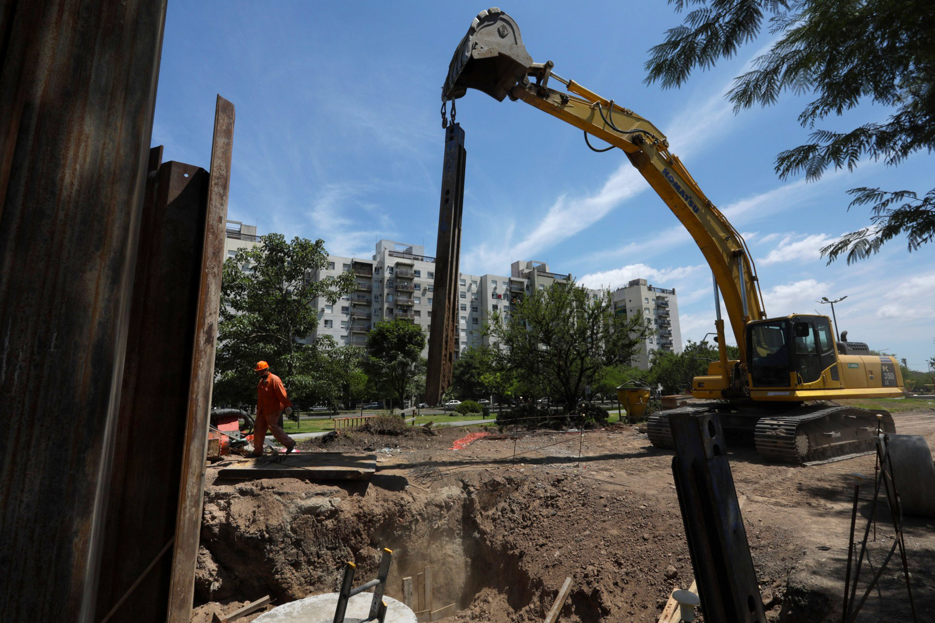 Las obras hidráulicas del Arroyo Cildáñez beneficiarán a 120 mil vecinos
