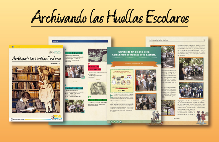 Archivando las huellas escolares: última entrega de 2021 