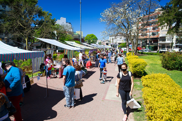 La feria de alimentos saludables llega a Villa Urquiza