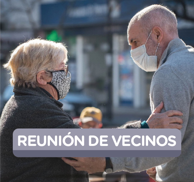 Reunión de vecinos y vecinas de La Boca con Horacio