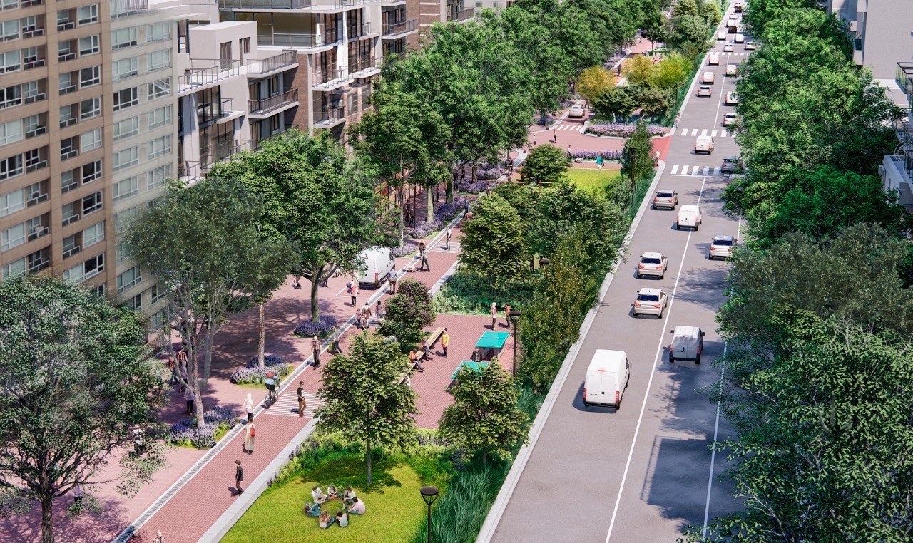 Comienza la obra del Parque Lineal - Honorio Pueyrredón 